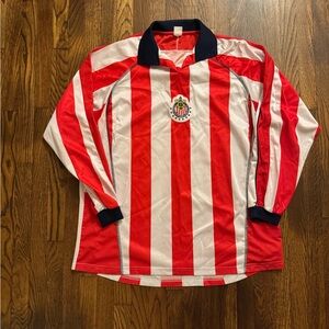 Vintage Chivas goalie soccer jersey size large